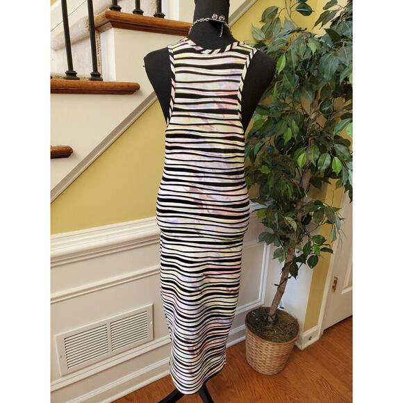 Women's CHERISH Made in USA Sleeveless Casual Tank Maxi Dress Size Small - Picture 3 of 6